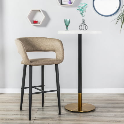 Кресло Бар. Hugs Б beige/черный_2