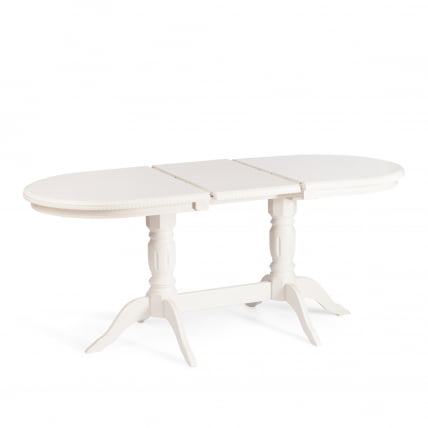 Стол COPPOLA бук, мдф, 140+40x80x77см, Ivory white_4