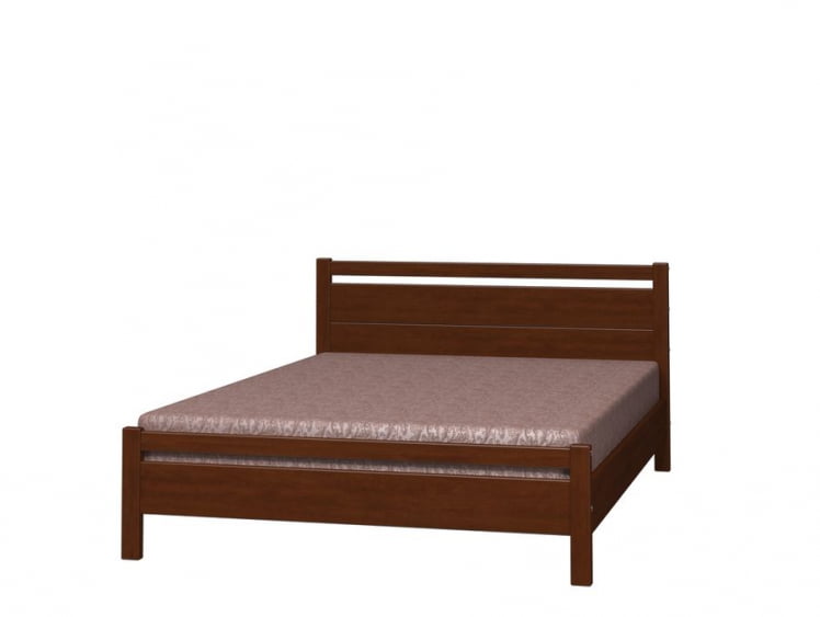 Кровать из массива Вероника 1 200х140 Орех_0
