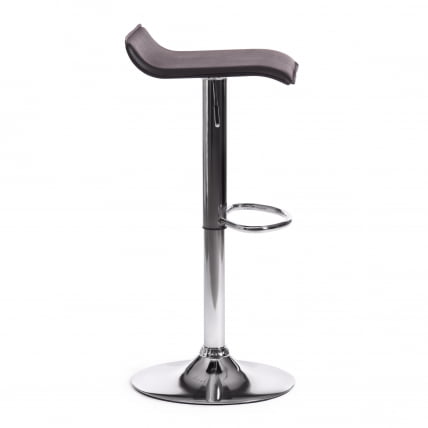 Стул барный KOST (mod. KY509) металл, экокожа, 38*39*63-84 см, черный/хром_2