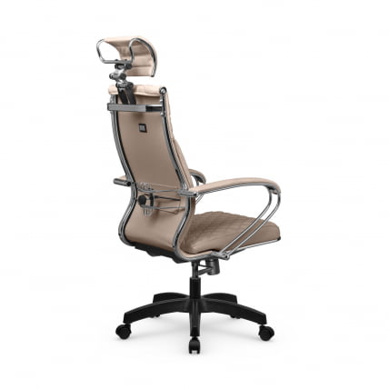 Кресло руководителя Metta L 2c 44C/K116 Infinity Easy Clean (MPES) Комплект 4 Темно-бежевое_3