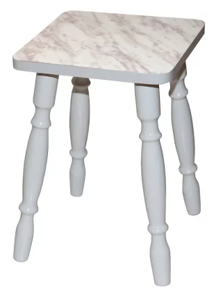 Табурет пл. 1 кат. 4051 Ноги белые КОМПЛЕКТ 2 шт._0