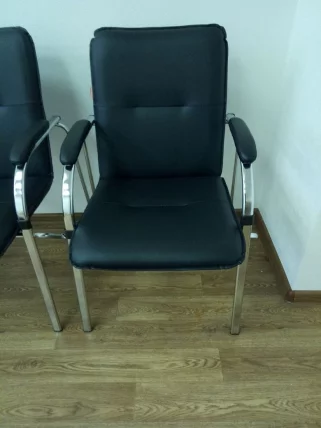 Кресло посетителя CHAIRMAN 850 Terra 118 черный_18