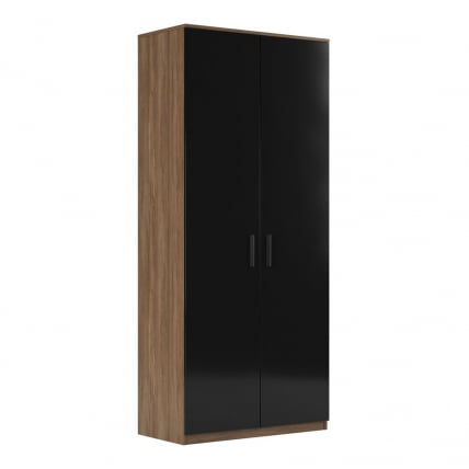 Шкаф для бумаг глухой, глянец ASTI AST33951443 Дуб Черный_0