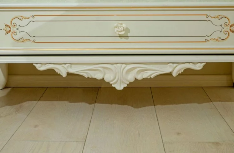 Комод высокий с 6 ящиками Луиза ЛД 665.085.000 Алебастр_3