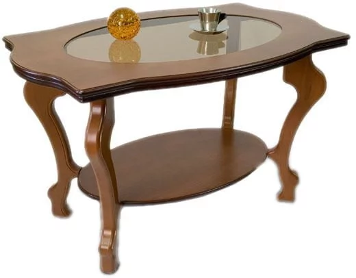 Стол журнальны Берже 1С Средне-коричневый_0