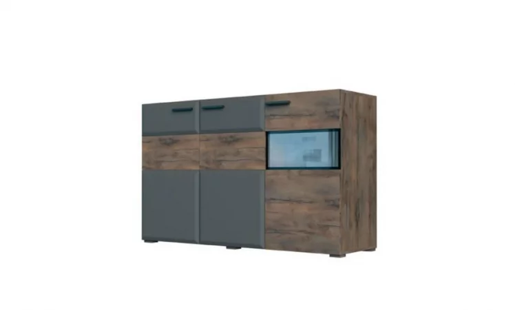 Комплект мебели для гостиной Рио №01 Таксус Смоки софт_2