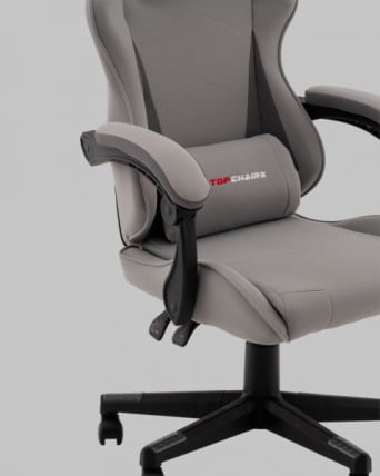 Кресло спортивное TopChairs Phantom серый_7