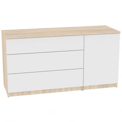 Комод Калисто(К47)699х1352х468ПУСХтоОПЕН(ДСС-Белый) / Калисто(K47)699х1352х468PUSHtoOPEN(ДСС-Белый)_0