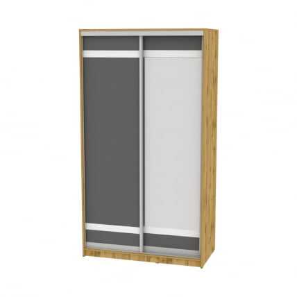 Шкаф-купе Б-230х120х60-3(ДВ-Графит-Д9Д10) / B-230х120х60-3(ДВ-Графит-D9D10)_0