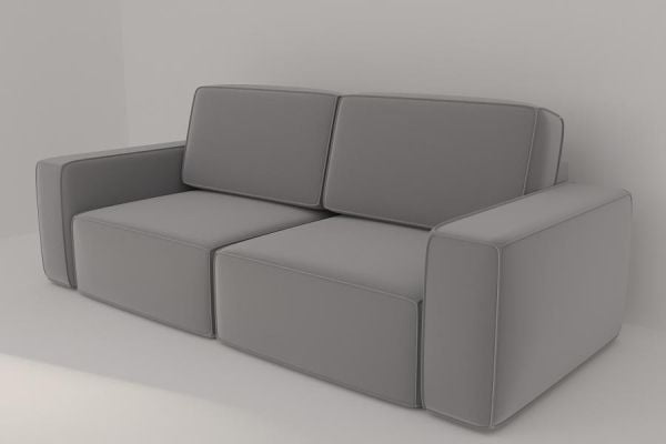 Диван прямой Сунндал (Berhouse) Цвет фасада: Грей рогожка; Тип: Прямой; Материал фасада: Микророгожка_2