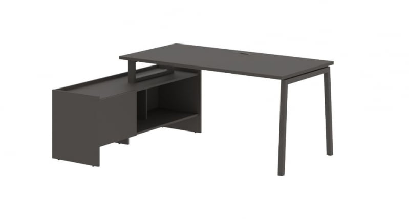 Стол с тумбой EDIS ELCT 17814 Мокко_0