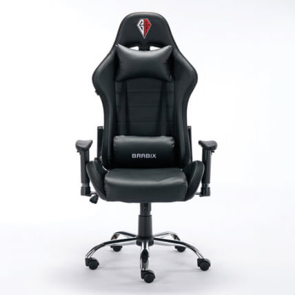 Геймерское кресло BRABIX Lumen GM-150 RGB подсветка Черное_2