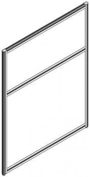 Перегородка 1150 мм RAND RP115SS90 Дуб сонома_0