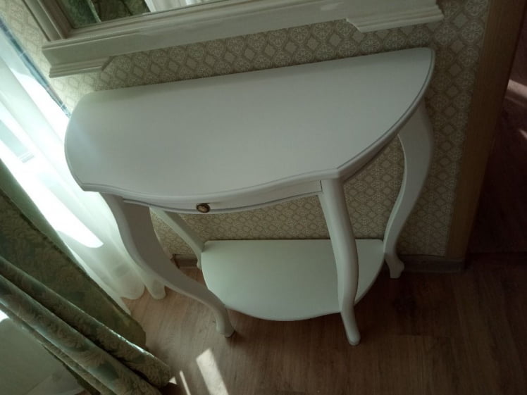 Консоль Элегант Дуб молочный_2