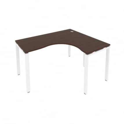 Стол письменный METAL SYSTEM Б.СА-3 Пр Венге/Белый_0