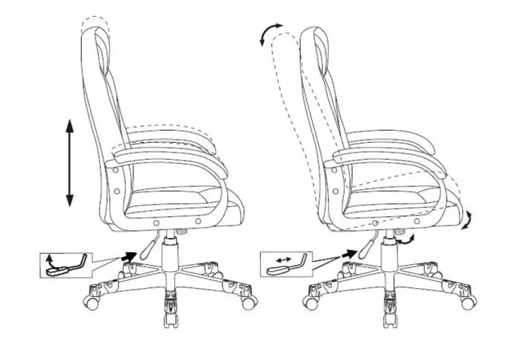 Геймерское кресло Zombie GAME 17 Черный_16