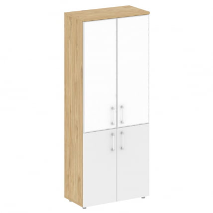 Шкаф высокий широкий SHIFT SK.ST-1.2R white Тиквуд Светлый/Белый Бриллиант_0