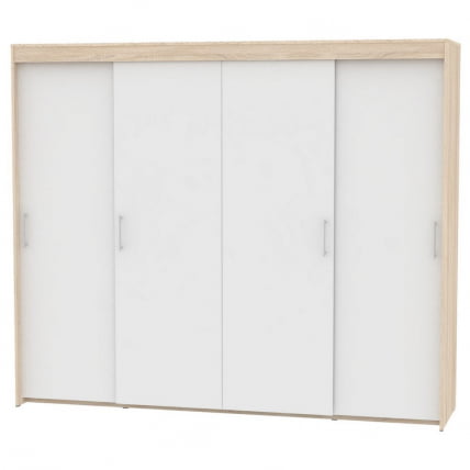 Шкаф-купе T-5-198х235х45(ДСС-Белый-7)_0