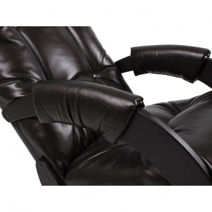 Кресло-качалка Модель 67 венге / Орегон перламутр 120_2