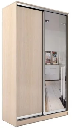 Шкаф-купе Хит-24-12-15 Дуб млечный_0