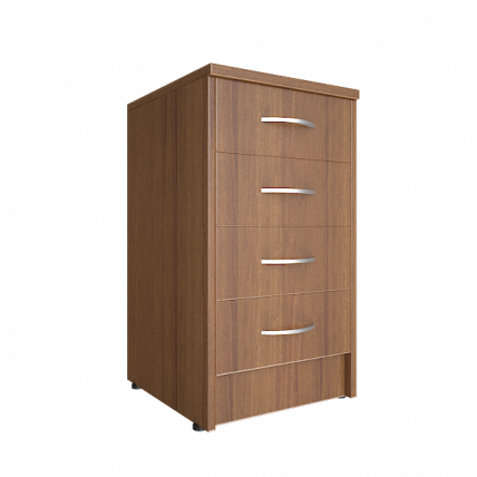 Тумба приставная (с замком) Riva А.ТП-4F-S Орех Гварнери_0