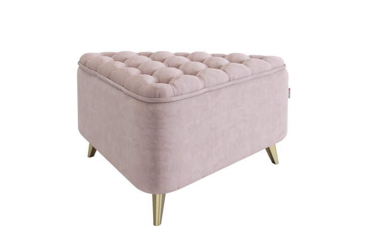 Пуф Трио 2 PM-002.2 нежно-розовый (велюр)_0