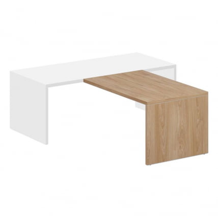 Стол приставной фронтальный Oliver OL-20-07.GN Гткори натуральный_0