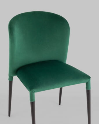 Стул Лори велюр Зеленый_3