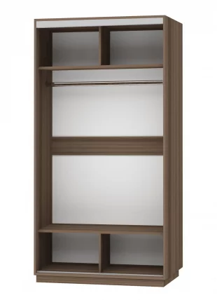 Шкаф-купе двухдверный Экспресс Хит Экспенс Ясень шимо темный_1