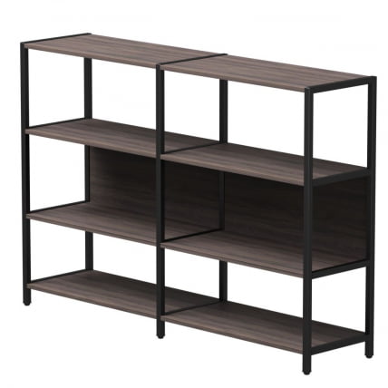 Набор стеллажных систем Everprof EVO №1 Дуб Пасадена Черный_0