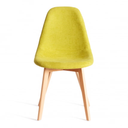 Стул CИНДЙ СОФТ (мод. C1021Ф1-1) фактурный велюр/дерево бук, 55 х 48 х 83 см, Светло-зеленый ЛЙ1701-8 / натуральный / CINDY SOFT (mod. C1021F1-1) LY1701-8_4