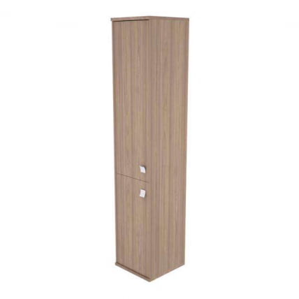 Шкаф высокий узкий левый STYLE Л.СУ-1.3 Л Вяз Благородный_0