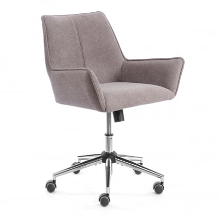 Кресло Murano/Мурано хром велюр/букле (HYP), бежевый_0