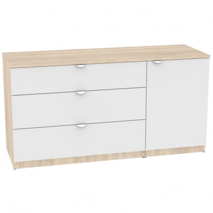 Комод Калисто(K49)699х1352х468ручкаторцеваяTR-2(ДСС-Белый)_0