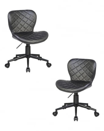 Офисное кресло для персонала ДОБРИН РОРЙ (черный) 2 шт / DOBRIN RORY_0