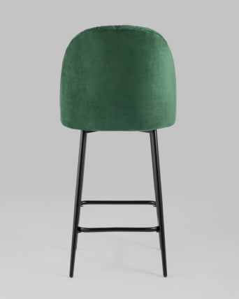 Стул полубарный Марсель ПЛ велюр Зеленый_3