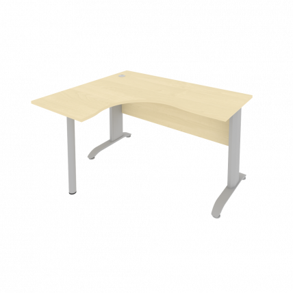 Стол криволинейный левый Riva ПЛ.СА-3 Л Клен_0