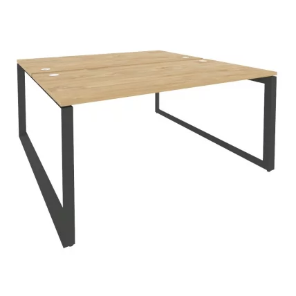 Рабочая станция на О-образном м/к ONIX O.MO-D.RS-2.4.8 Тиквуд Светлый/Антрацит_0