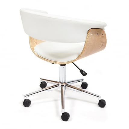 Кресло ВИМТА натуральный, кож/зам белый / VIMTA_2