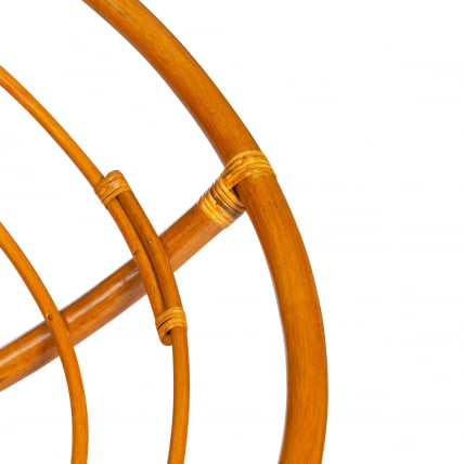 Диван MAMASAN/МАМАСАН 23/02 W /с подушкой/ подушка 182х119 см, 169х102х80 см, Pecan (орех), ткань, оранжевый, С 23_11