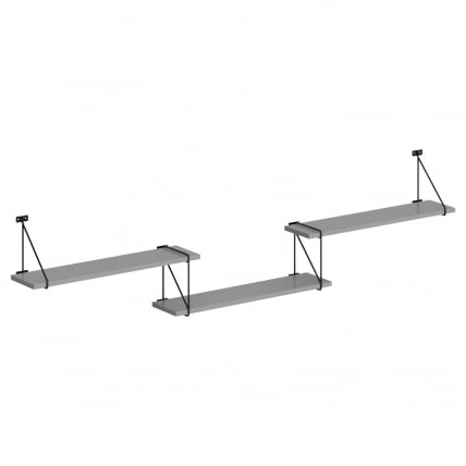 Полка навесная COFFEE SH4-ROD/BAR Серый_0