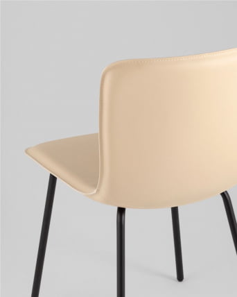 Стул обеденный Pluto бежевый_5