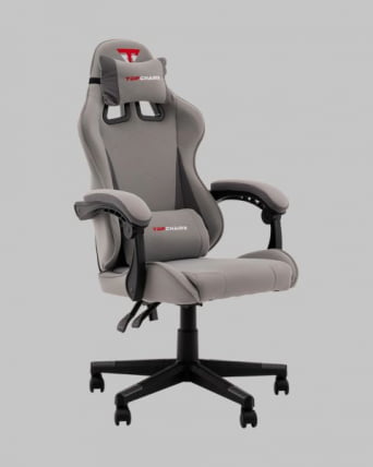 Кресло спортивное TopChairs Phantom серый_0