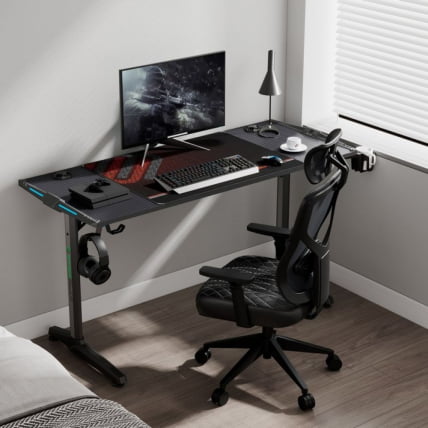Стол для компьютера (для геймеров) EUREKA GIP 55 Black_9