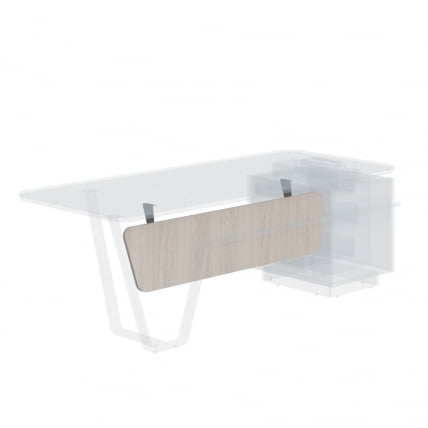 Фронтальная панель левая Line СФ-577602 Дуб серый Черный графит_0