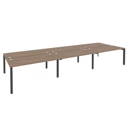 Рабочая станция на П-образном м/к ONIX O.MP-D.RS-6.4.8 Дуб Аризона/Антрацит_0