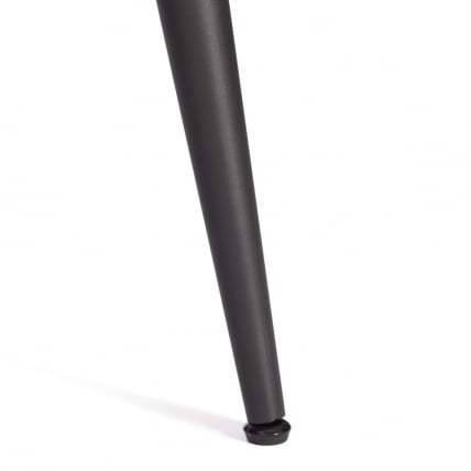 Стол обеденный Austen/Остин столешница керамика (глянцевая) / опоры металл, серый/черный, 120x80x75 см_5