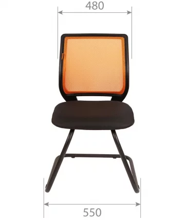 Кресло для посетителей Chairman 699V Черный_3