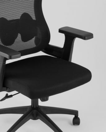 Кресло офисное ТопЧаирс Петал черный / TopChairs Petal_5